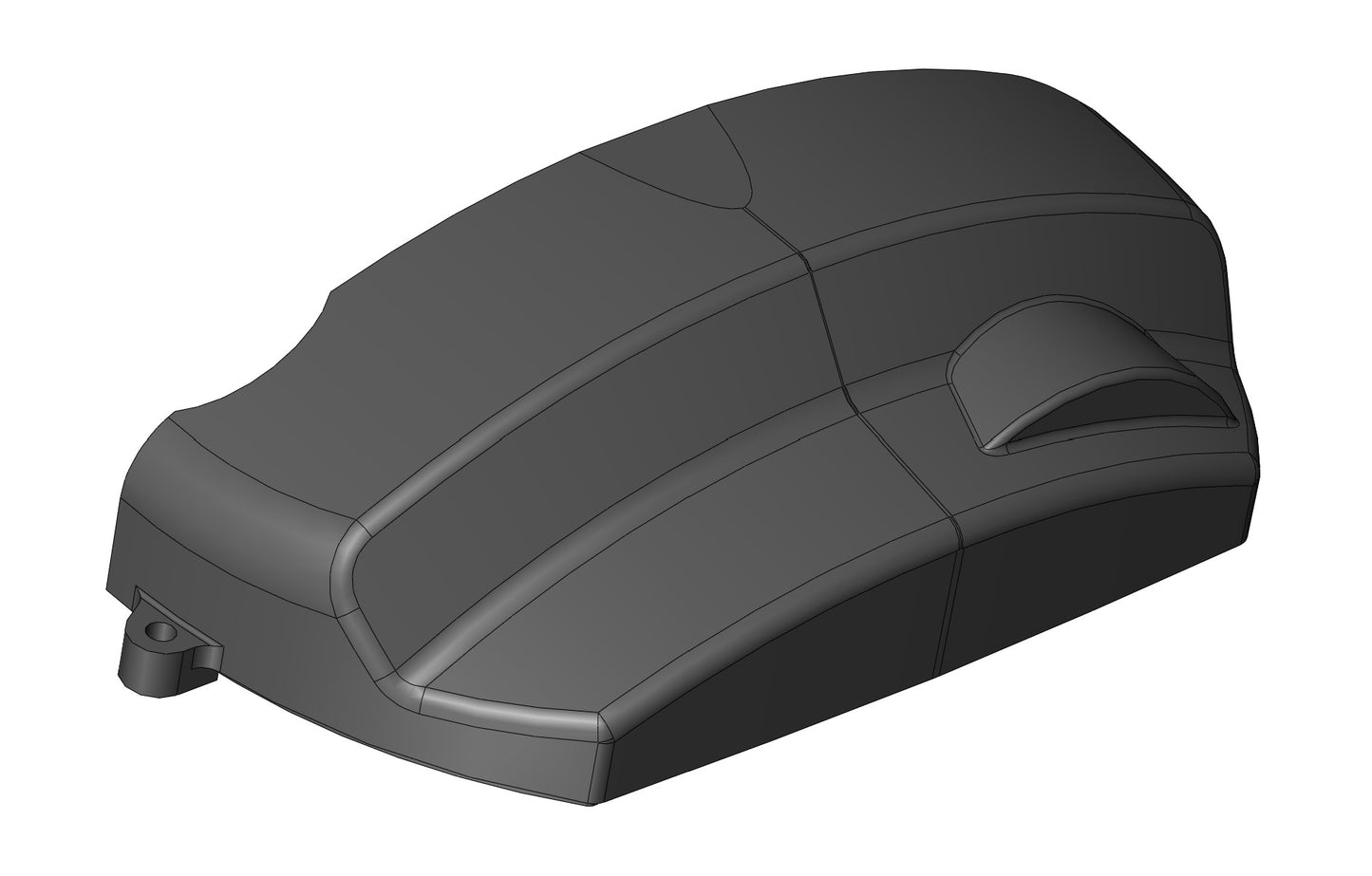 Backtop Beams 3SGE Timing Cover 3D Model